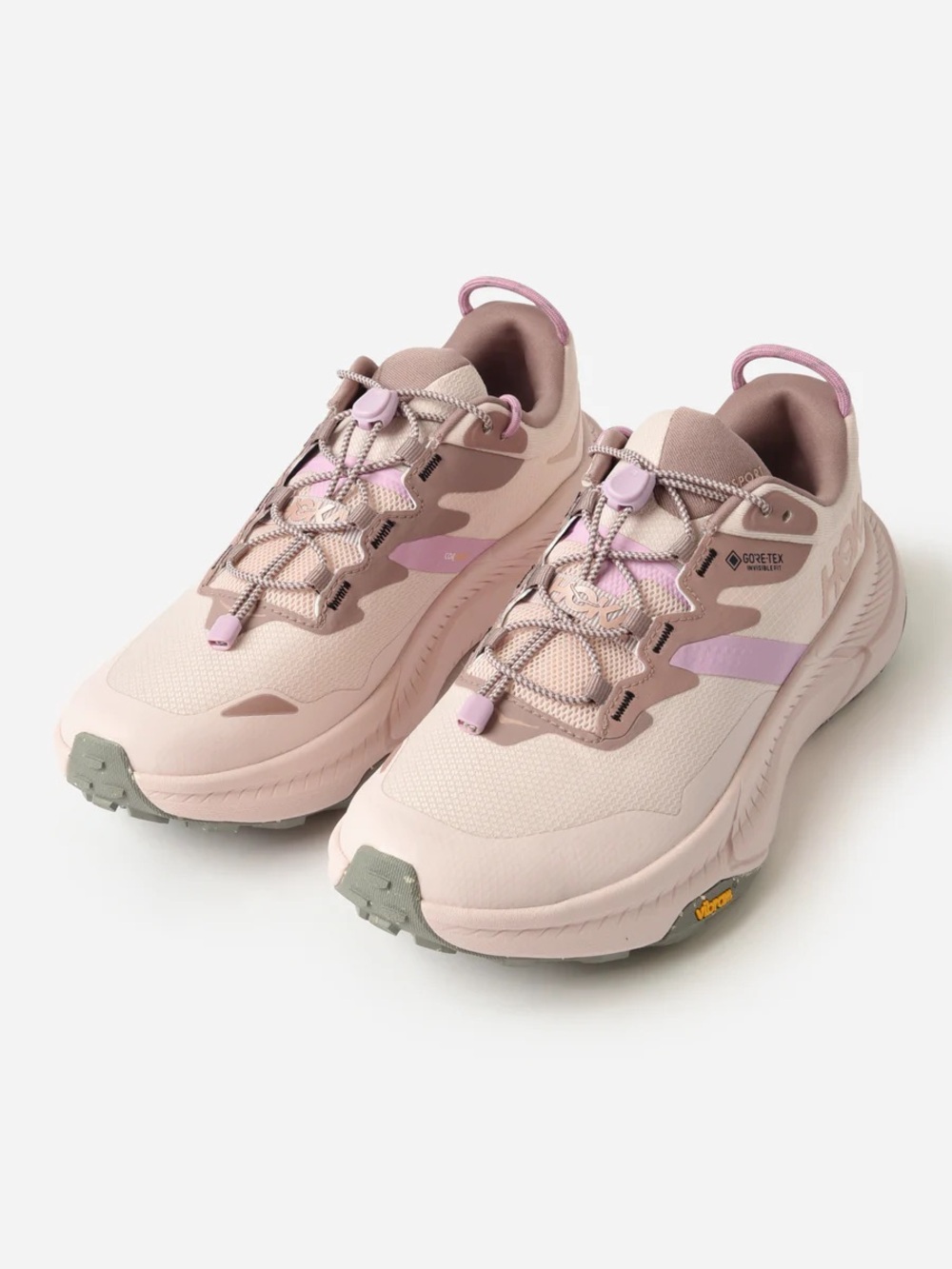 Hoka Women’s Pink and Lavender Trail Sneakers